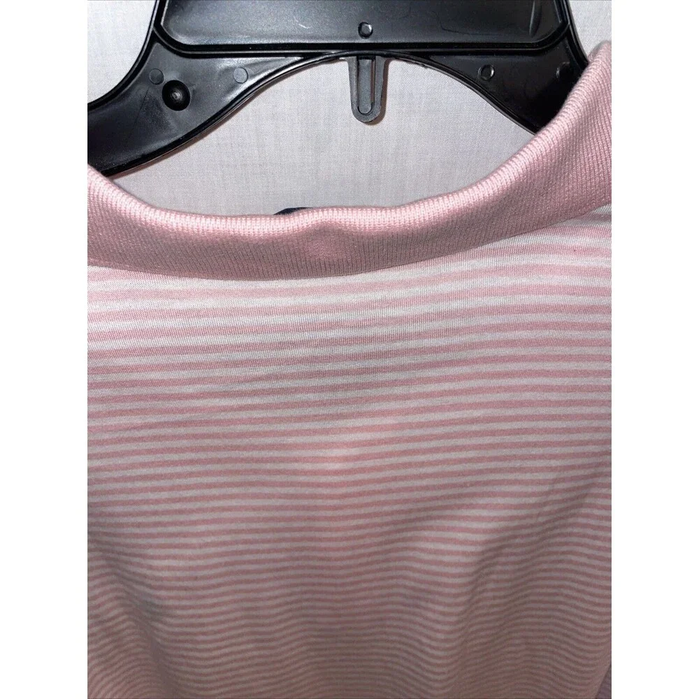 Polo Ralph Lauren Men’s Golf Shirt Size 2XL Pink Striped Athleisure Tennis